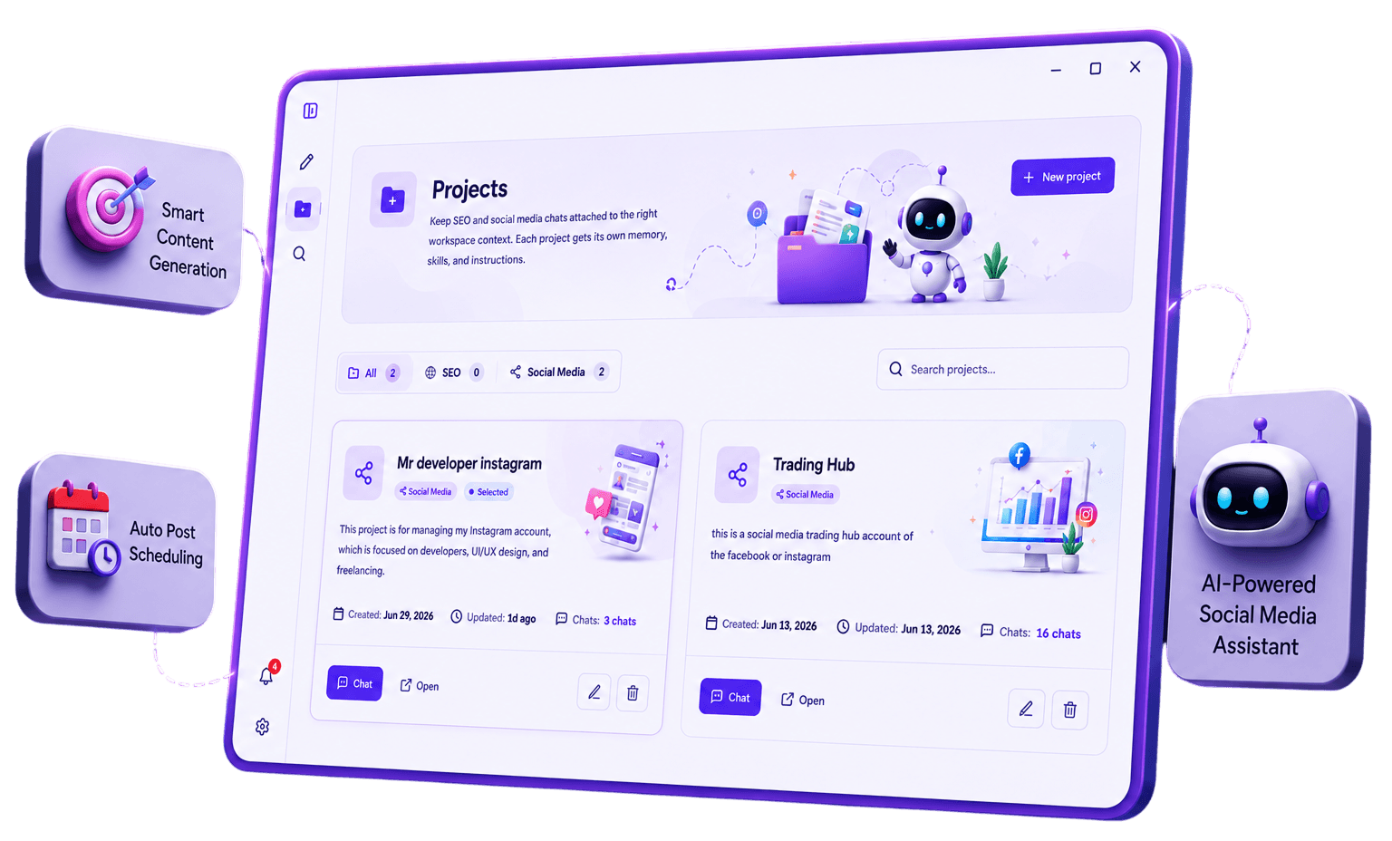 Project Dashboard Screen
