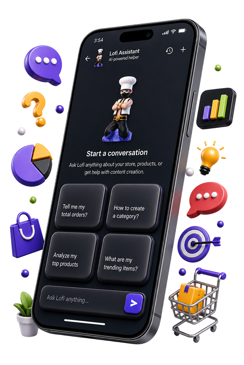 AI Operational Assistant Lofi