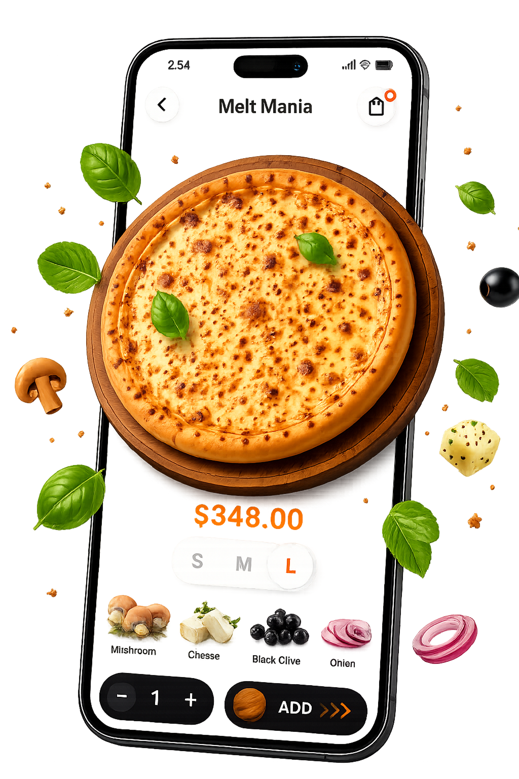 Dynamic Pizza Customizer