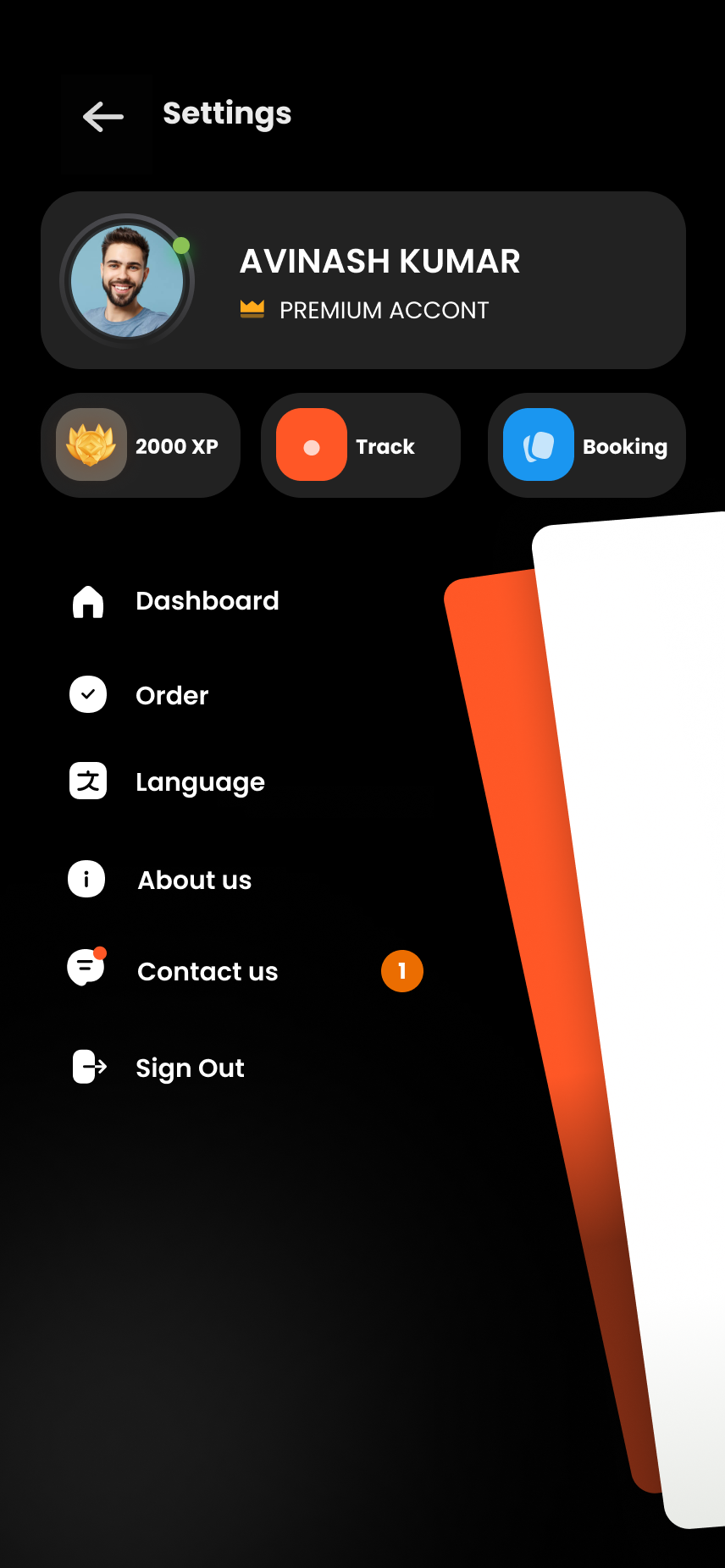 Settings Menu