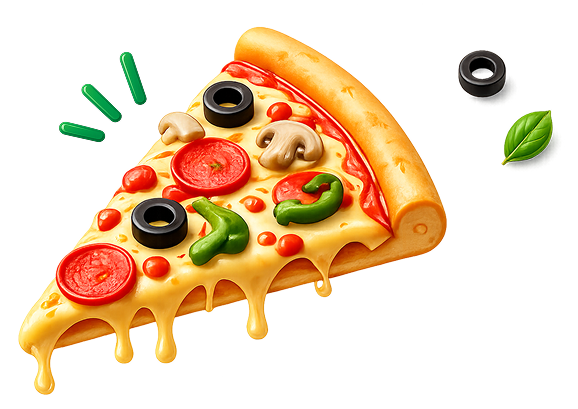 Pizza Slice Decoration